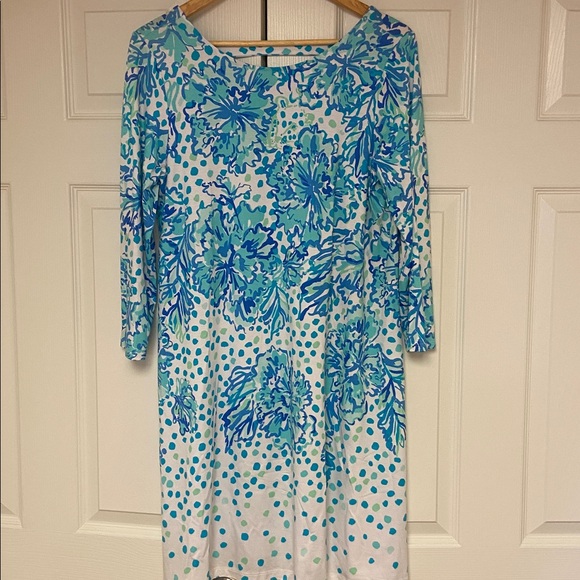 Lilly Pulitzer Ophelia Karma Camellia Dress Brand New Size Large. - Picture 2 of 5